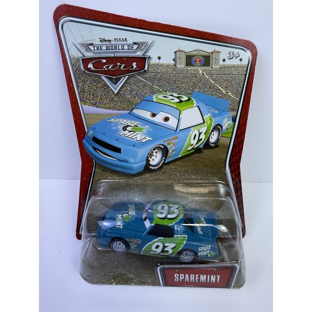 NIB Disney Pixar The World Of Cars Sparemint 1:55 Diecast Car Mattel